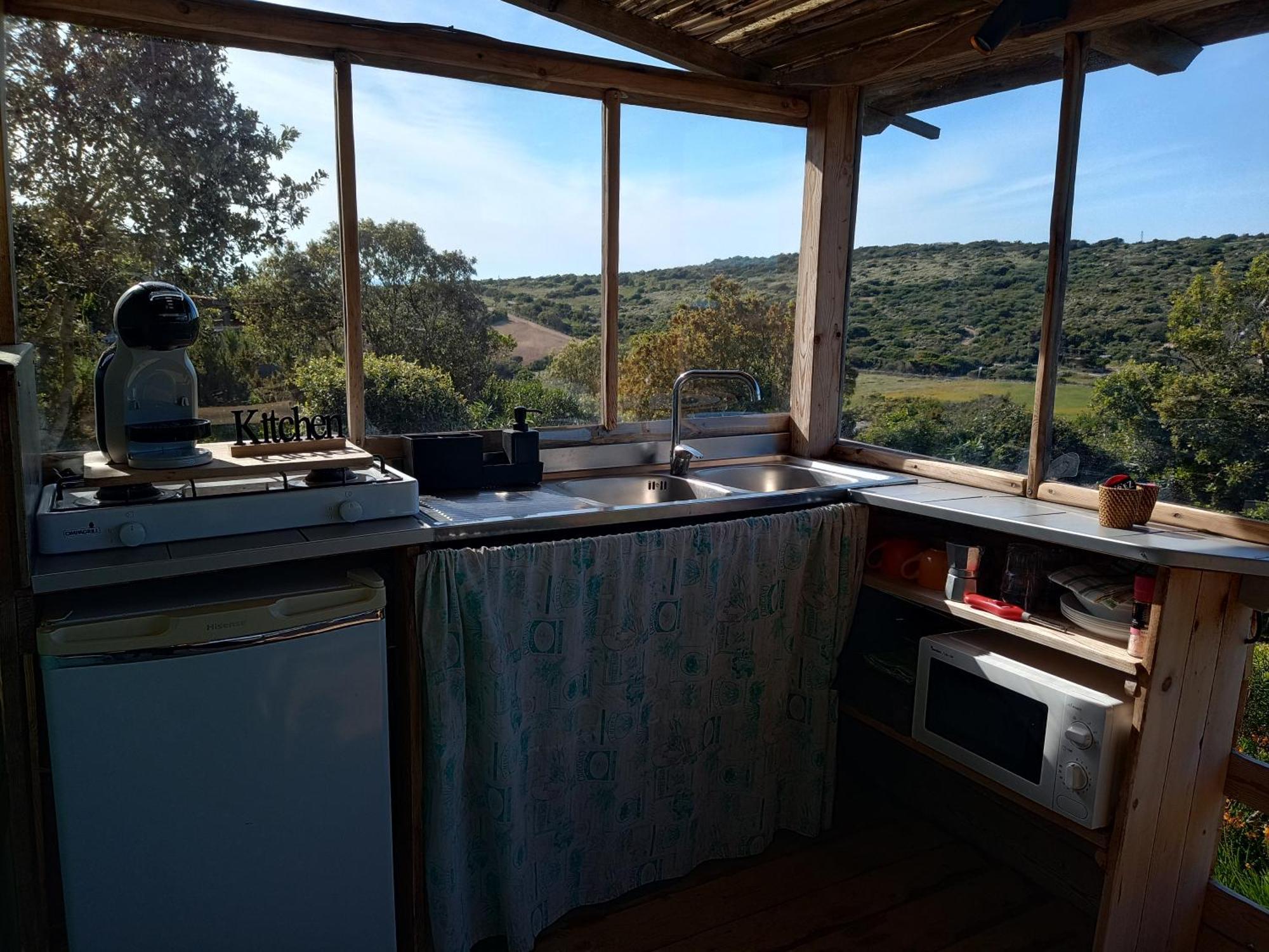 La Cera Farm Camping B&B 산타테레사의갈루라 외부 사진
